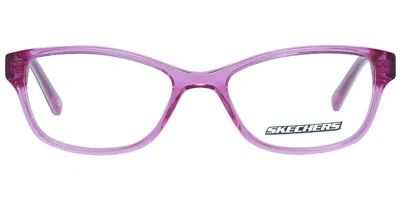 Skechers Se1633 081 Occhiali Da Vista Purple Per Donna (solo Montatura)
