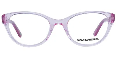 Skechers Se1649 072 Occhiali Da Vista Rosa Per Donna (solo Montatura) In Pink