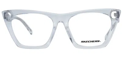 Skechers Se2194 026 Occhiali Da Vista Chiari Per Donna (solo Montatura) In Transparent