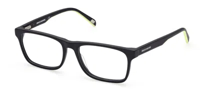 Skechers Se3322 002 Occhiali Da Vista Neri Per Uomo (solo Montatura) In Black