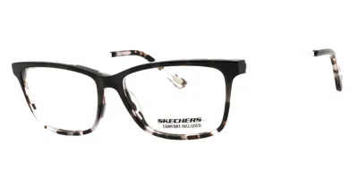 Skechers Se50033 001 Occhiali Da Vista Neri Per Donna (solo Montatura) In Black