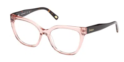 Skechers Se50105 077 Occhiali Da Vista Rosa Per Donna (solo Montatura)