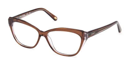 Skechers Se50131 050 Occhiali Da Vista Marroni Per Donna (solo Montatura) In Brown
