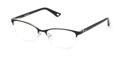 Skechers Se50176 005 Occhiali Da Vista Neri Per Donna (solo Montatura) In Black