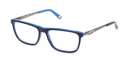 Skechers Se50186 092 Occhiali Da Vista Blu Per Uomo (solo Montatura) In Multi