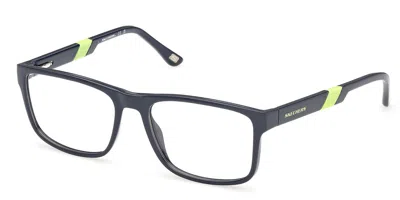 Skechers Se50189 090 Occhiali Da Vista Blu Per Uomo (solo Montatura) In Black