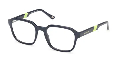Skechers Se50191 090 Occhiali Da Vista Blu Per Uomo (solo Montatura) In Black