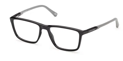 Skechers Se50192 001 Occhiali Da Vista Neri Per Uomo (solo Montatura) In Multi