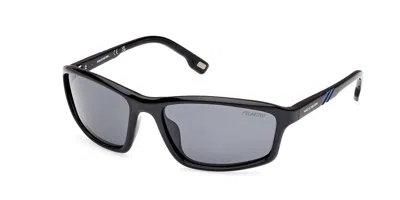 Skechers Se6130 Polarized 01d Men's Sunglasses Black Size 62