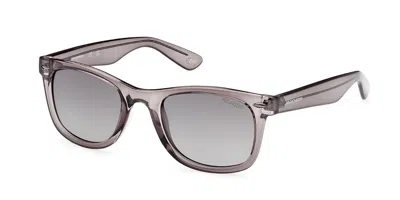 Skechers Se6216 Polarized 20d Men's Sunglasses Grey Size 51