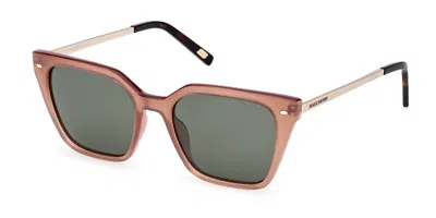 Skechers Se6217 Polarized 50r Occhiali Da Sole Marroni Per Donna