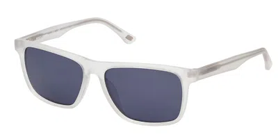 Skechers Se6268 Polarized 26d Men's Sunglasses White Size 56