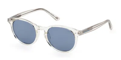 Skechers Se6275 Polarized 26d Men's Sunglasses Clear Size 48 In White