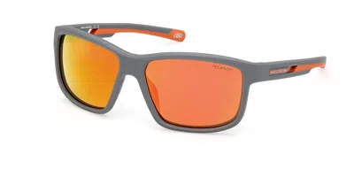 Skechers Se6363 Polarized 20u Men's Sunglasses Grey Size 60 In Gray