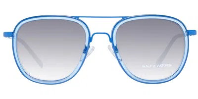 Skechers Se9042 90b Occhiali Da Sole Blu Per Uomo
