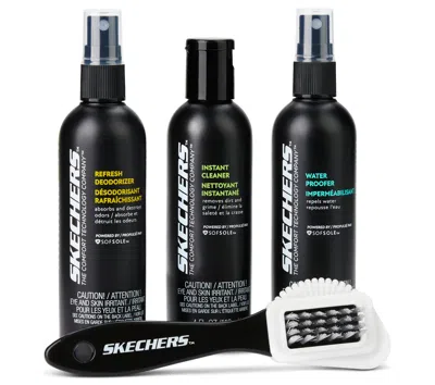 Skechers Shoe Care Kit In Black