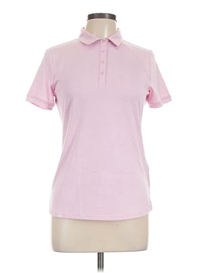 Pre-owned Skechers Short Sleeve Polo Shirt In Pink