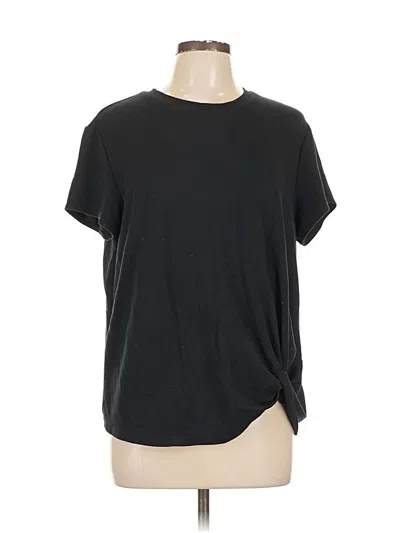 Pre-owned Skechers Short Sleeve T-shirt In Black
