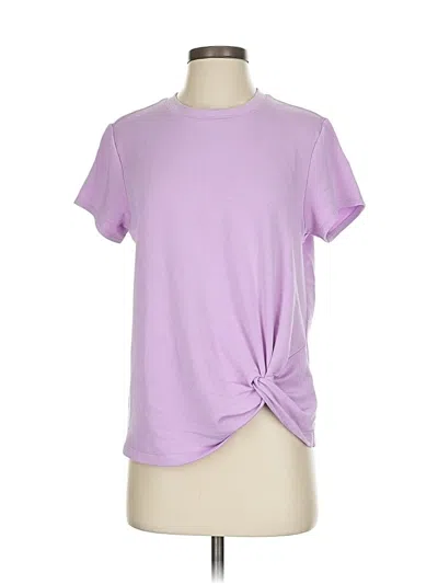 Pre-owned Skechers Short Sleeve T-shirt In Purple