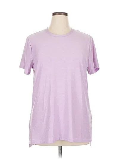 Pre-owned Skechers Short Sleeve T-shirt In Purple