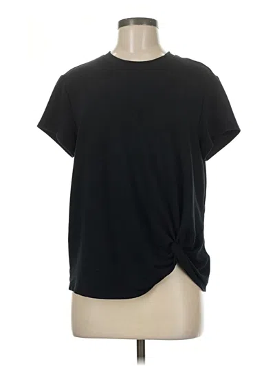 Pre-owned Skechers Short Sleeve T-shirt In Black