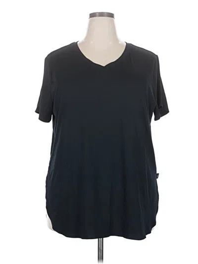 Pre-owned Skechers Short Sleeve T-shirt In Black