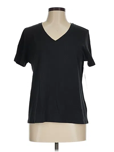 Pre-owned Skechers Short Sleeve T-shirt In Black