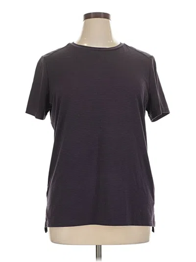 Pre-owned Skechers Short Sleeve T-shirt In Gray