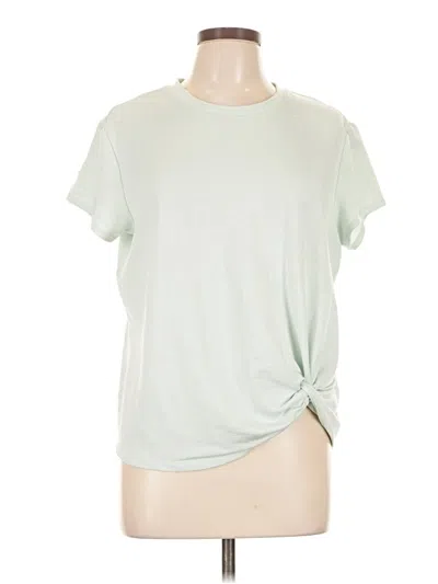 Pre-owned Skechers Short Sleeve T-shirt In Green