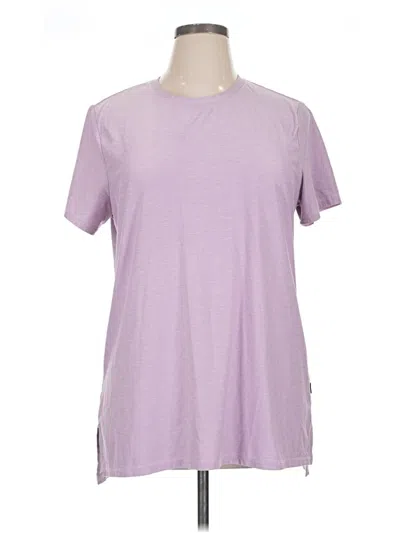 Pre-owned Skechers Short Sleeve T-shirt In Purple