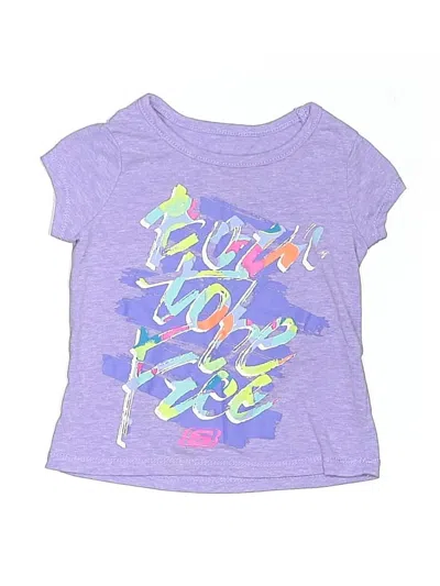 Pre-owned Skechers Kids' Short Sleeve T-shirt In Purple