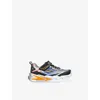 Skechers Silver Com Kids' S Lights Flex Glow Ultra Woven Trainers Eur 34 / 2 Uk In Silver