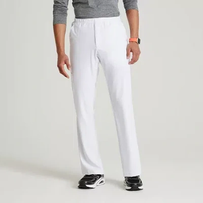 SKECHERS SK0215 STRUCTURE 4-POCKET ZIP-FLY MENS TAG FREE STRETCH FABRIC MOISTURE WICKING SCRUB PANT