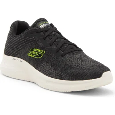 Skechers Skech-lite Pro-faregrove Sneaker In Black/lime