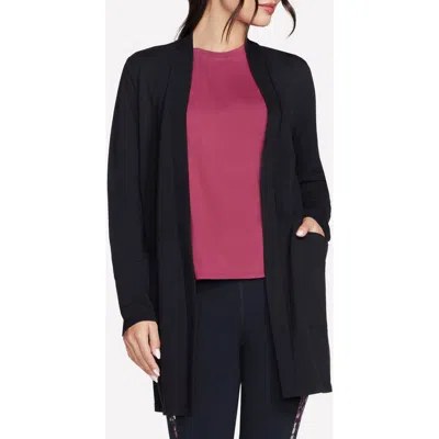 Skechers Skechluxe Elevate Cardigan In Black
