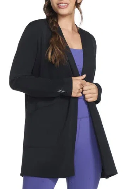 Skechers Women's Skechluxe Elevate Restful Hoodi Jacket In Black