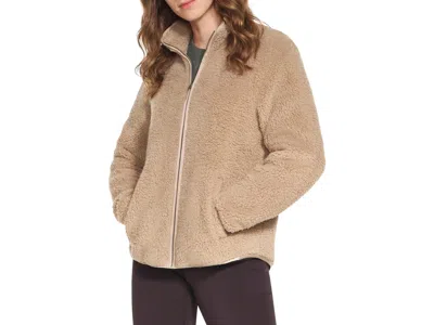 Skechers Skechsherpa Jacket In Taupe