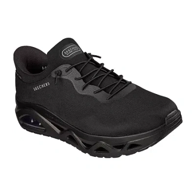 Skechers Skx Uno Gl St Air Gl Mens Walking Shoes In Black