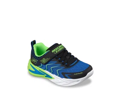 Skechers Slights Flexglow Ultra Prismpacer Sneaker Kids' In Blue