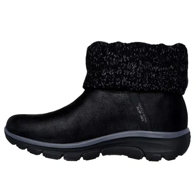 Skechers Slip-ins Easy Going Water-repellent Boots Black 168033-blk Women's