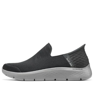 Skechers Slip Ins Go Walk 'dark Grey' In Gray