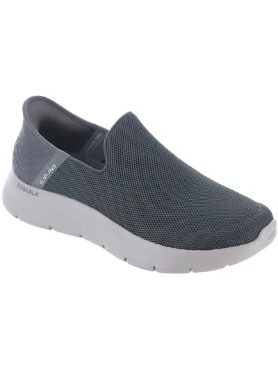 Skechers Slip Ins Mens Slip On Lifestyle Athletic And Training Shoes In Gray
