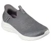 Skechers Slip-ins: Ultra Flex 3.0 149709w-gry Women 11 Gray Casual Shoes Eee3643 In Gray