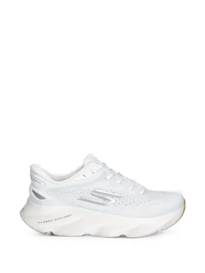 Skechers Slip-ins Aero Burst Chunky-sole Sneakers In White