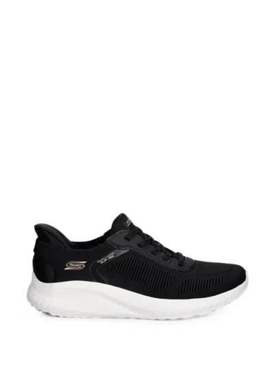 Skechers Slip-ins Bobs Sport Squad Chaos Lace-up Sneakers In Black