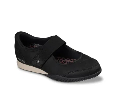Skechers Slipins: Bobs Starlight Getaway Breeze Mary Jane Sneaker In Black