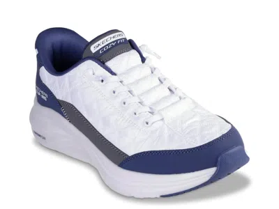 Skechers Hands Free Slip-ins Contour Foam Cozy Fit Mens Slip-on Walking Shoes In White