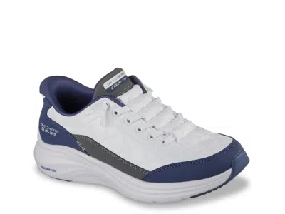 Slipins Contour Foam Cozy Fit Slipon Sneaker In Blue from Skechers