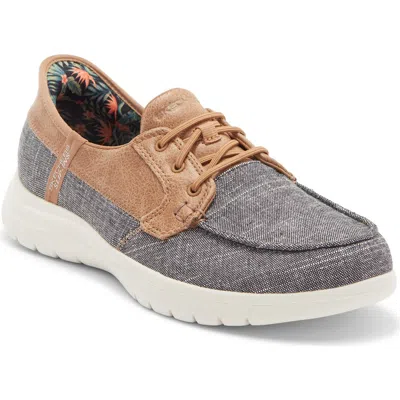 Skechers Hands Free Slip-ins On-the-go - Coastal Sky In Gray