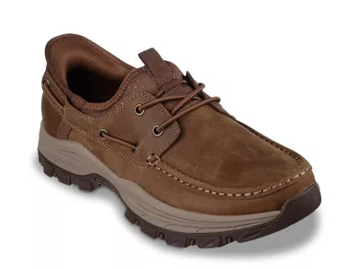 Skechers Slipins Relaxed Fit Knowlson Shore Thing Moc Slipon In Brown